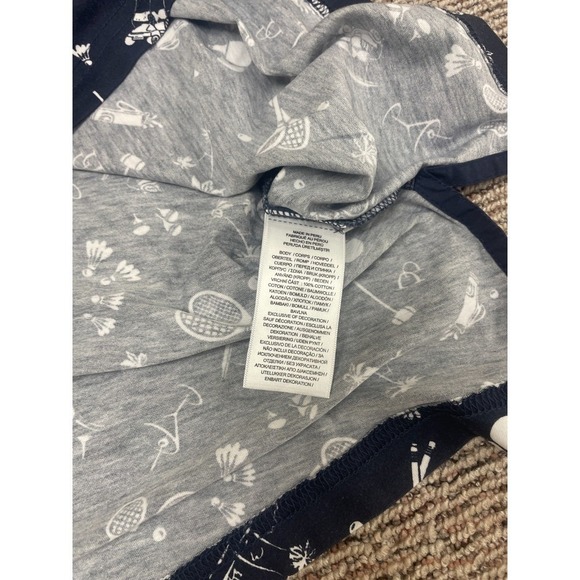 Polo Golf Blue Ralph Lauren Performance‎ Tennis Racquet XL Navy Shirt NWT $98 - Picture 5 of 8